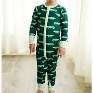 Southern Slumber MARDI GATOR Bamboo Pajamas Size 3-6 Months